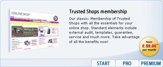 Membership of Trusted Shops