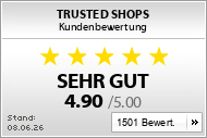 Trusted Shops Kundenbewertungen