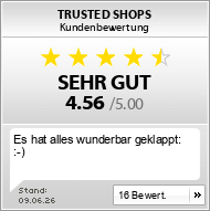 Trusted Shops Kundenbewertungen