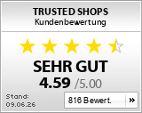 TrustedShops Kundenbewertung