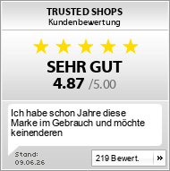 Trusted Shops Kundenbewertungen