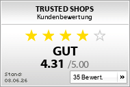 Trusted Shops Kundenbewertungen