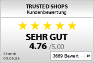 Kundenbewertungen von papstar-shop.de