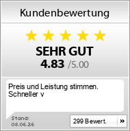 Kundenbewertungen vom Steinmetz Sturm Online Shop einsehen