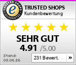 Trusted Shops G�tesiegel - Bitte hier G�ltigkeit pr�fen!