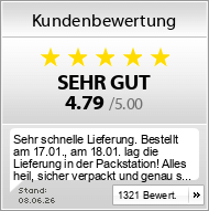 Kundenbewertungen von hmf-shop.de