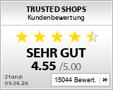 Kundenbewertungen von CHRIST.de einsehen