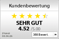 Kundenbewertungen von madeindesign.de